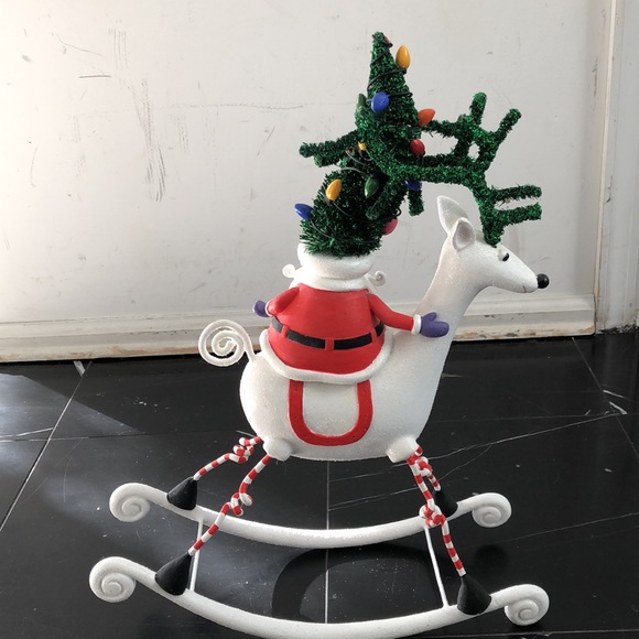 Rocking Reindeer & Santa